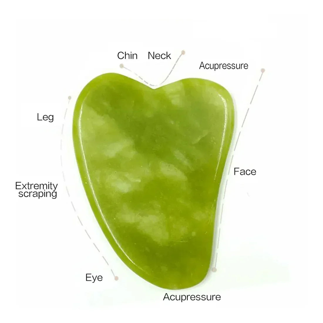 Natural Jade Roller Face Gua Sha Kit