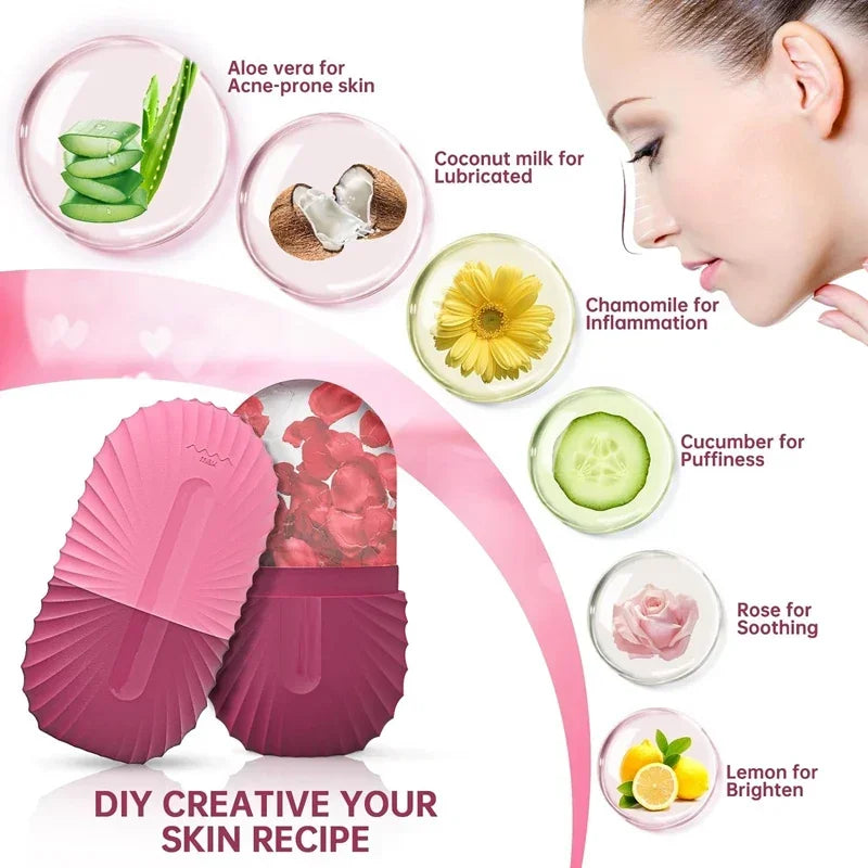 Ice Face Roller for De-puffing & Morning sicked eyes | Humeer Beauty