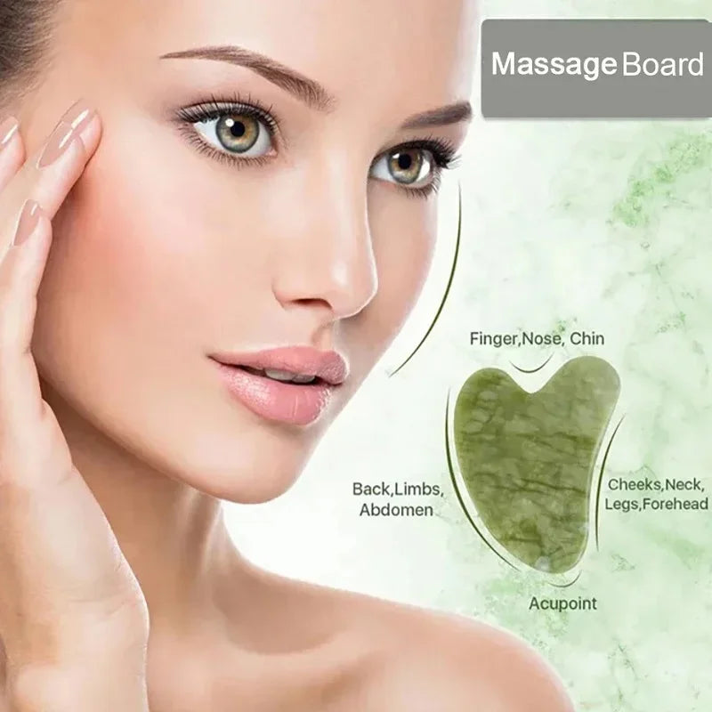 Natural Jade Roller Massager  Skin Care Tool